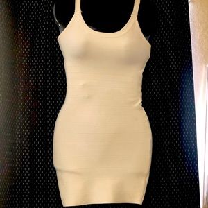 Bandage White Dress back detail